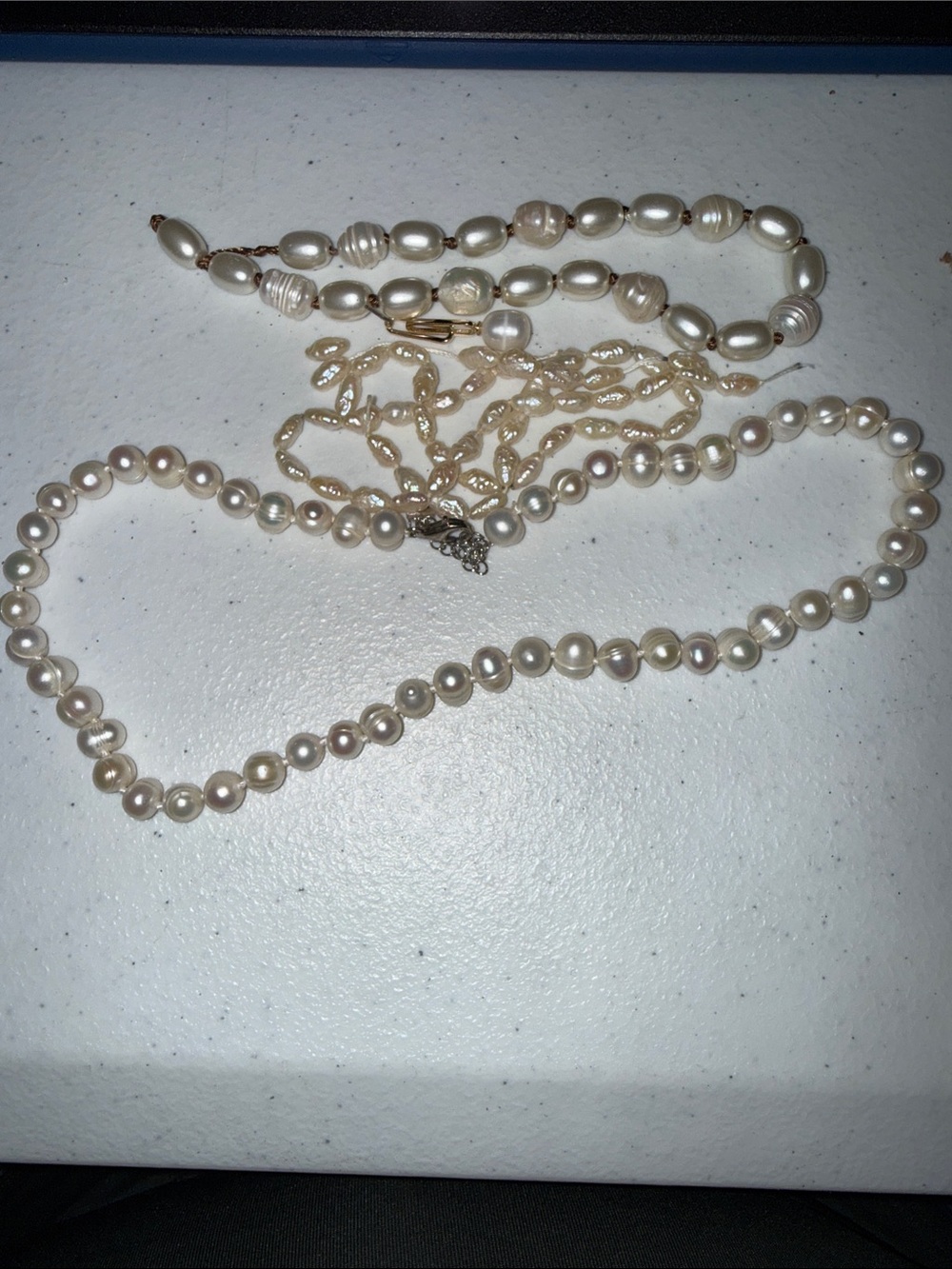 Scrap and Wearable Pearl Necklace - Women Jewelry